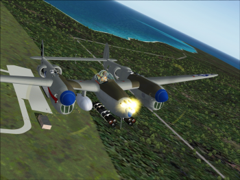 just flight p-38 lightning