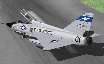 alphasim f-106 delta dart