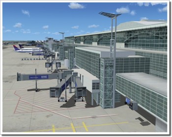 Mega Airport Frankfurt X