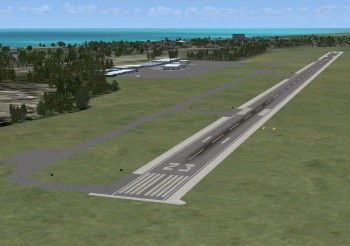 Grand Strand aeroporto paisagem Grand Strand Airport Scenery
