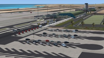 Sim Giants - Fuerteventura Airport Canary Islands