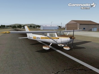 Carenado C152 II for FS2004